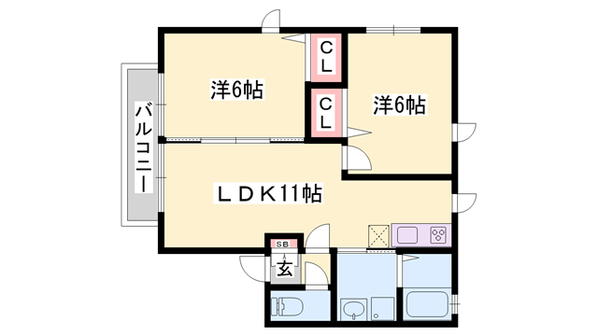 ウィズの物件間取画像